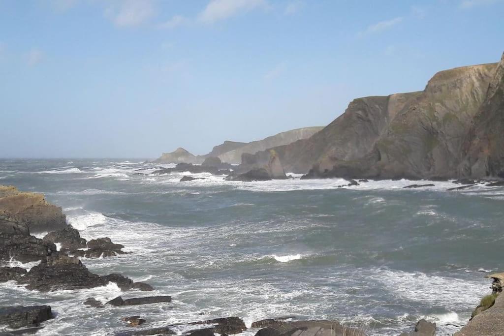 Coastal Cottage 'The Garden Cottage ' Hartland Exterior foto